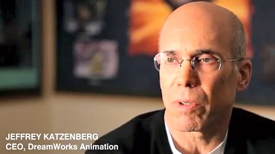 PRODUCER AND PHILANTHROPIST JEFFREY Katzenberg of Dreamworks. Screen grab from YouTube (freetvaust)