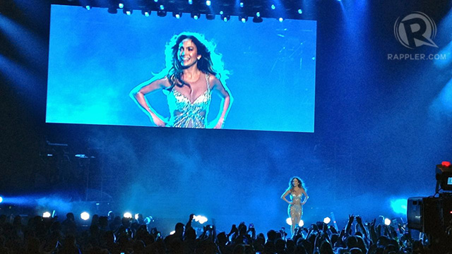 'It feels good here in the Philippines!' said JLo
