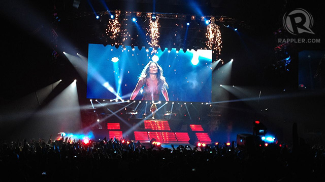 JLo relishes the never-ending applause and cheers of her fans