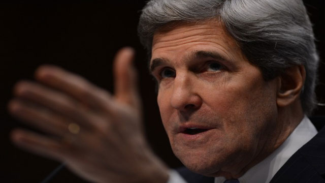 AMERICA'S TOP DIPLOMAT. US Secretary of State John Kerry rushed his wife to a hospital Sunday, July 7. AFP file photo