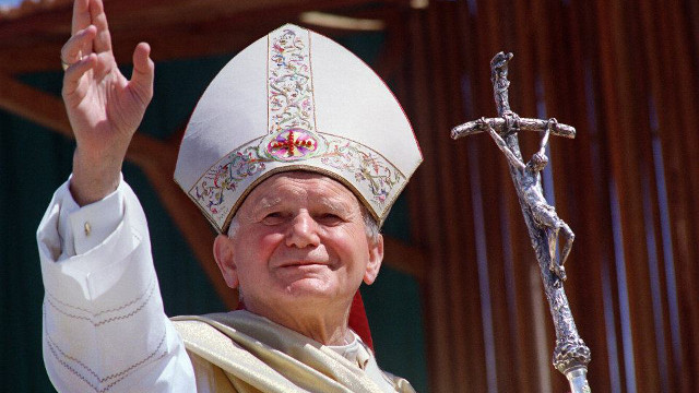 Pope John Paull II. Photo from AFP