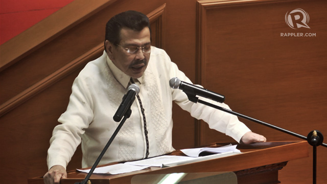 FORGIVE BUT... Former President now Manila Mayor Joseph Estrada is considering creating a body to investigate Manila Mayor Alfredo Lim and the city's reported P3.5 billion debt last year. 
