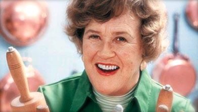 CELEBRATED AMERICAN CHEF JULIA Child. Image from Facebook