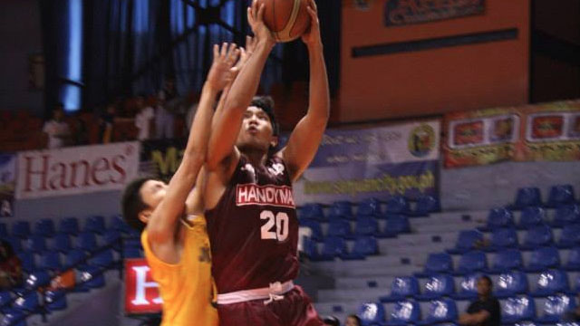 BREAKTHROUGH. The Maroons finally won in the preseason. Photo from FilOil Flying V Sports Facebook page.
