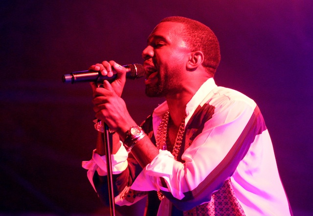 In this file photo, US rapper Kanye West performs at the Big Day Out music festival on the Gold Coast, Australia, 22 January 2012. EPA/Bradley Kanaris