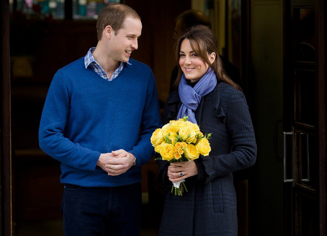 RESTING NOW. Catherine, Duchess of Cambridge, left the hospital and is recovering from severe morning sickness. AFP Photo 