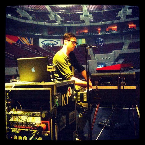 AN INSTAGRAM OF THEIR pre-concert soundcheck at the SM Mall of Asia Arena posted in the band's Facebook page
