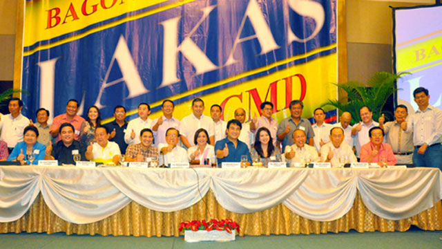 THE NEW LAKAS: The remaining Lakas members consolidated its members in June 2012 (Photo from Senate.gov.ph)