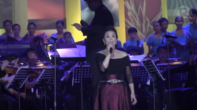 WORLD-CLASS. Miss Lea Salonga lends her voice to a night of love, generosity and beautiful music