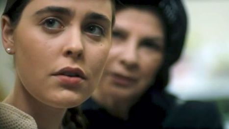 HADAS YARON AS SHIRA in 'Lemale Et Ha'Chalal' (Fill the Void). Screen grab from YouTube (Oscar Newton)