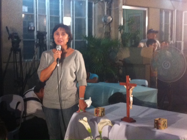 STRONG LADY. Atty. Leni Robredo faces the public for the first time since her husband's plane crash. August 20, 2012. Natashya Gutierrez.