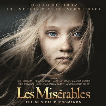 A MUSICAL COLLECTOR’S ITEM. The face (featuring Isabelle Allen’s own) of the new ‘Les Misérables’ soundtrack compact disc
