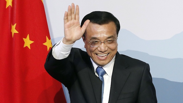 In this file photo, Chinese Prime Minister Li Keqiang after the signing ceremony of several agreements between Switzerland and China in Kehrsatz near Bern, Switzerland, 24 May 2013. EPA/Peter Klaunzer