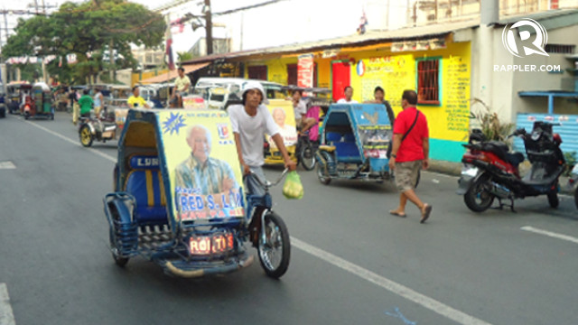 VOTE-BUYING? Vice Mayor Isko Moreno says Mayor Alfredo Lim committed an election offense by distributing pedicabs during the campaign season. Rappler/Jerald Uy