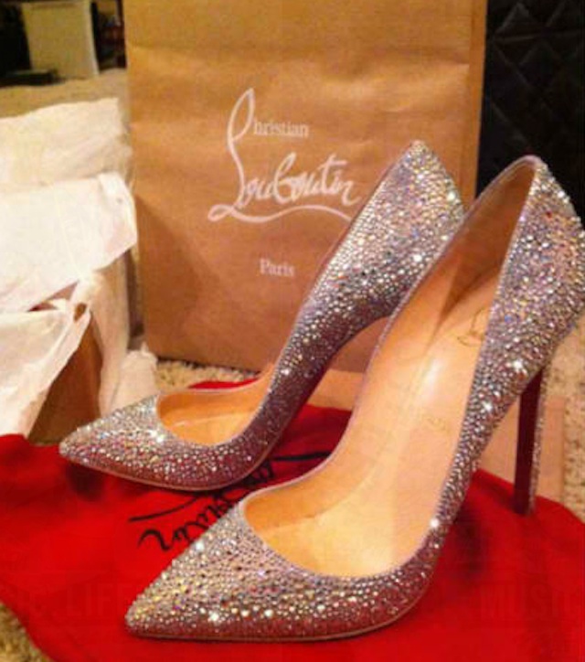 SPARKLES. Janet Lim-Napoles' daughter Jeane fancies expensive shoes like this pair she posted on her blog. Photo from Jeane Napoles' blog