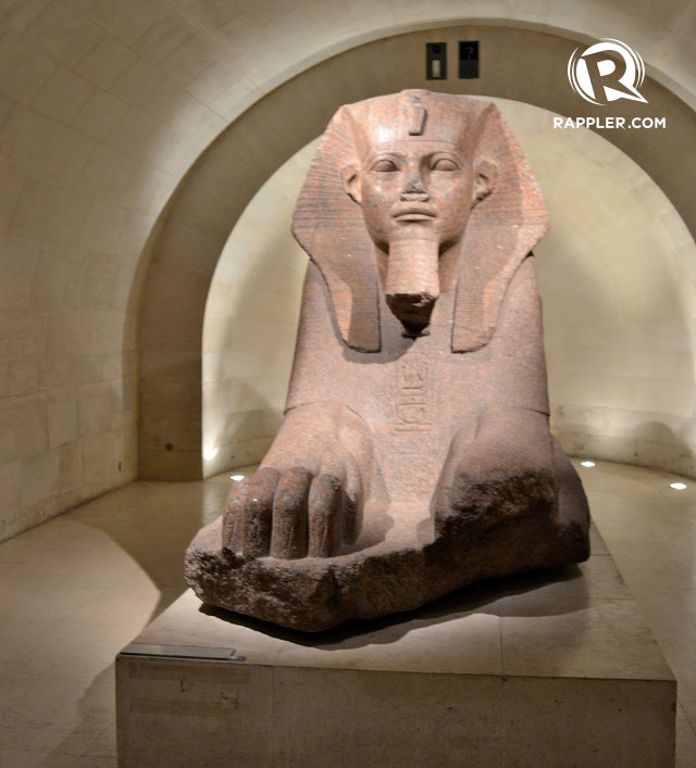 ENORMOUS. Ramesses II's statue never fails to intimidate