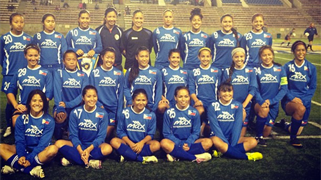 SWEET VICTORY. The Malditas won the LA Viking Cup after besting the California Cosmos in penalties. Photo form Marielle Benitez's Twitter account.
