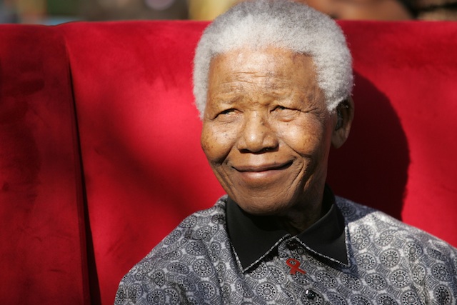'QUITE ILL.' A file picture dated 20 July 2005 shows Nobel Peace Prize winner and iconic political prisoner Nelson Mandela during his birthday party at the Nelson Mandela Children's Fund, Johannesburg, South Africa. EPA/Kim Ludbrook