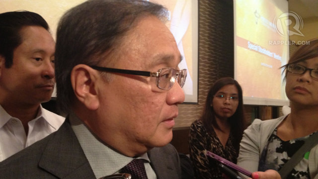 MVP responds to stockholders questions about Padcal spill. Photo by Aya Lowe/Rappler
