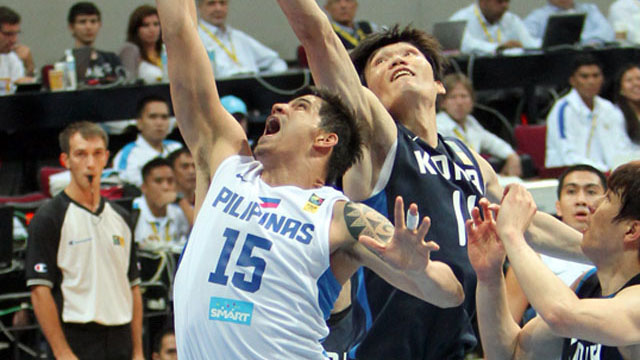 SUSPENDED. Gilas hero Pingris is fined 60k and suspended for 2 games. Photo by FIBA Asia/Nuki Sabio.