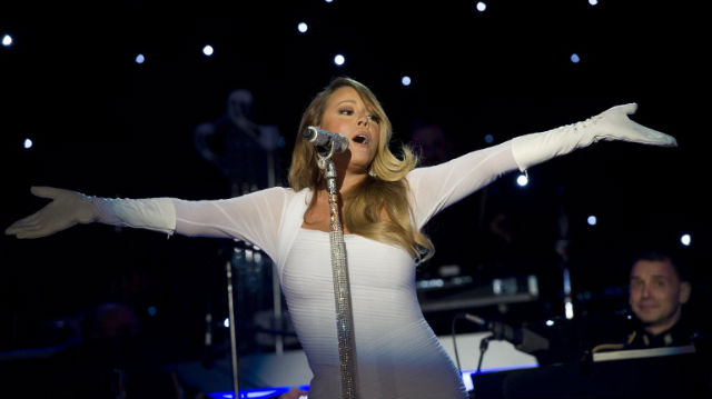 DICTATOR CASH. A human rights group criticizes Mariah Carey for performing for leaders in abusive, poor countries. AFP File Photo