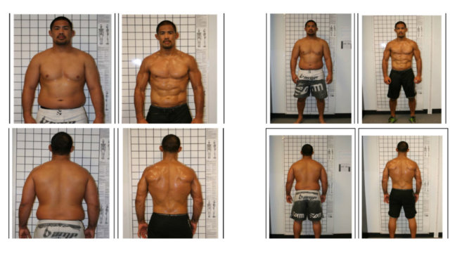 FAT TO RIPPED. Mark Munoz shows off how he battled 'injury, self-doubt, and depression'. Photo from markmunozmma.com