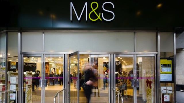 WEAK CHRISTMAS SALES. British retailer Marks & Spencer says its sales unexpectedly dropped in the Christmas period, pointing to weak overall sales for the year. AFP Photo