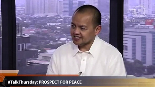 'CAUTIOUS OPTIMISM.' Government peace panel chairman Marvic Leonen says this is his sentiment on the peace process with the MILF. 