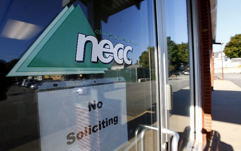 The New England Compounding Center is shown here on October 5, 2012 in Framingham, Massachusetts. The pharmacy is currently being investigated for producing a contaminated steroid shot that included the meningitis fungus that has killed at least five people. Jared Wickerham/Getty Images/AFP