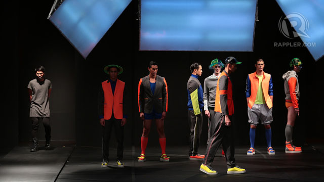 NEON BRIGHTS FOR GUYS. And why not? Designer Bang Pineda shows us how. All photos by Edric Chen
