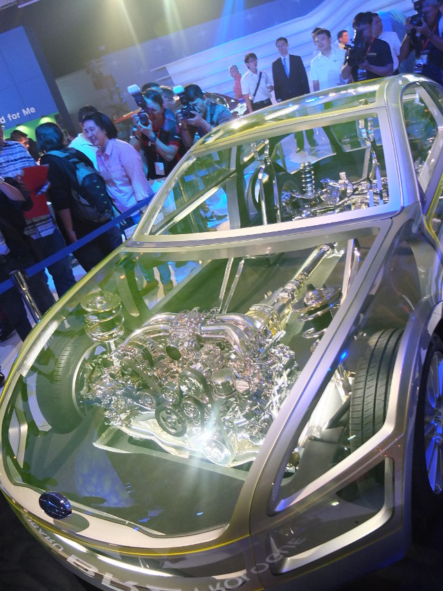 UNVEILED NEW TECH. Subaru shows their fuel-saving turbocharged engine technology