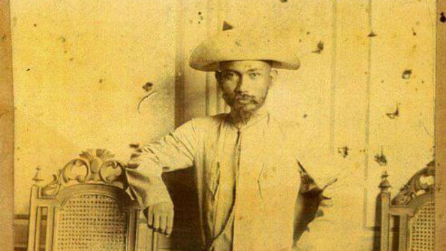 A photo of revolutionary general Miguel Malvar. 
