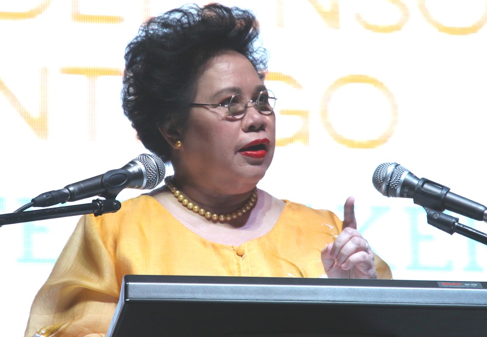 MOTION FOR RECONSIDERATION. Senator Miriam Defensor Santiago is urging RH supporters to convince the Supreme Court to declare the entire RH law as constitutional. File photo from the Office of Senator Santiago