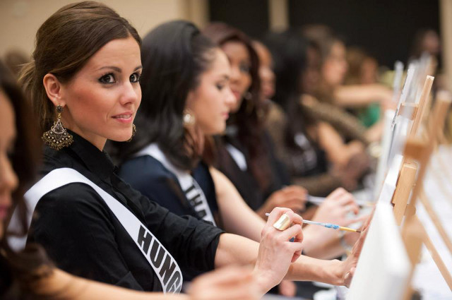 Miss Hungary Agnes Konkoly. Photo courtesy of the Miss Universe Organization LP, LLLP