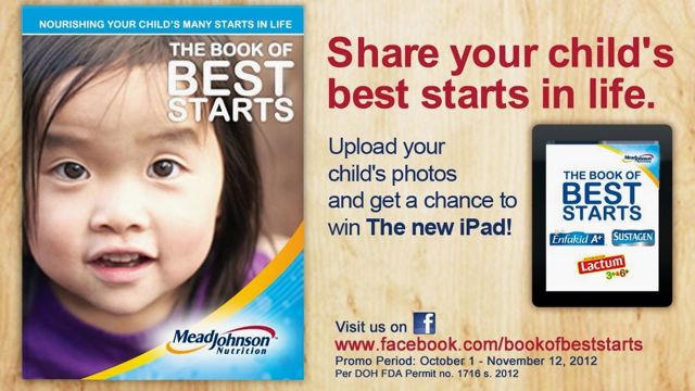 SHARE YOUR CHILD's BEST starts in life with Mead Johnson Nutrition and Rappler