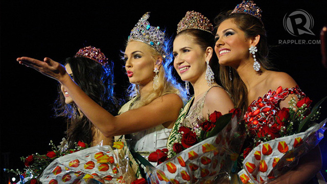 The Miss Earth 2012 winners