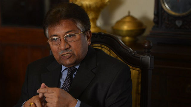 IN DANGER. Pervez Musharraf survives an apparent assassination attempt and is said to be on terrorists' hit list. File photo Farooq Naeem/AFP Photo