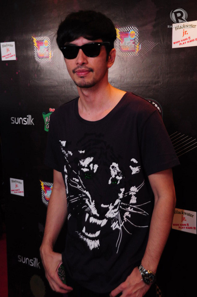 HIS OWN MAN. Rico Blanco was nominated for Favorite Male Artist and Favorite Rock Video