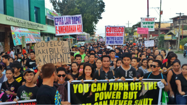 Di LGU Cotabato Utara, warga mengalami pemadaman listrik selama berjam-jam