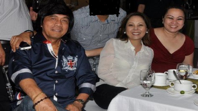FRIENDS. Gigi Reyes in a party with the Napoles. Photo obtained by Rappler
