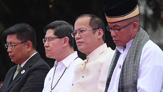 DAY OF PRAYER. President Benigno Aquino III invites religious leaders to a National Day of Prayer for victims of recent calamities. Photo by Lauro Montellano Jr/Malacañang Photo Bureau
