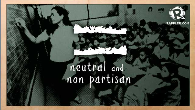 NEUTRALITY. Both the DepEd and CSC implore for neutrality amidst election excitement and tensions