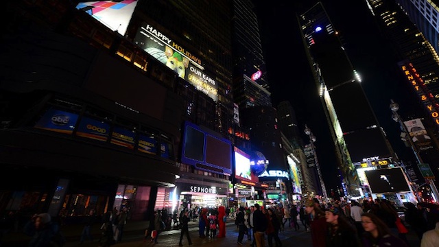TIMES SQUARE. Melting pot of races is what New York City claims to be. AFP file photo