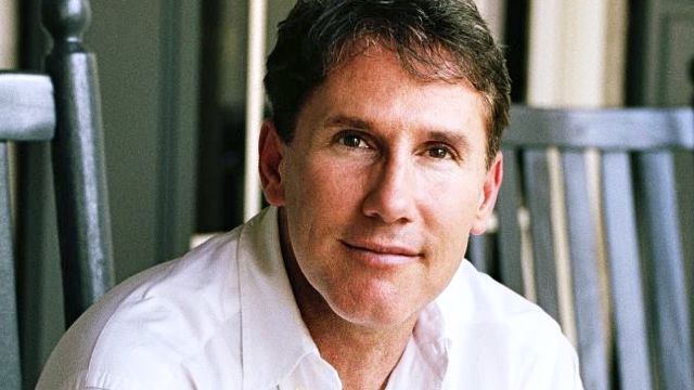 PAPER, FILM, TV. Author Nicholas Sparks is conquering all 3. Image from the Nicholas Sparks Facebook page