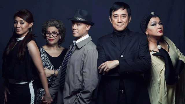 AMAZING CAST. 'No Way to Treat a Lady' stars Carla Guevarra Laforteza, Shiela Francisco, Joel Trinidad, Audie Gemora, and Pinky Marquez. Photo from the Repertory Philippines Facebook page