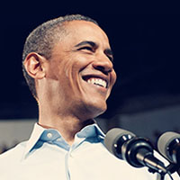 Barack Obama. Photo from his website.