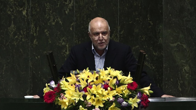 MORE OIL. Iran Oil Minister Bijan Zanganeh says Iran will export more oil once sanctions are lifted. File photo by AFP