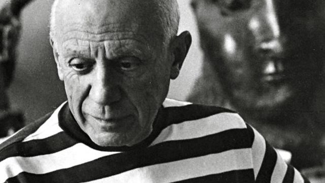 THE ARTIST. Pablo Picasso image from Facebook