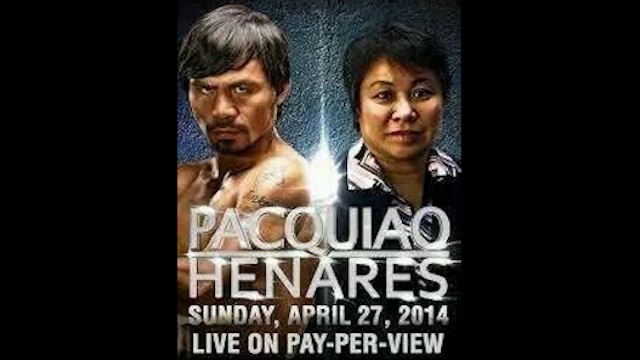 NEXT OPPONENT. Memes like this one spread on social media after Manny Pacquiao's victory against Timothy Bradley, implying his next battle is against tax chief Kim Henares. Photo from Paulo Santos
