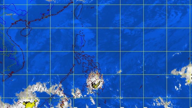 MTSAT ENHANCED-IR Satellite Image as of 1:32 pm, January 19 from Pagasa